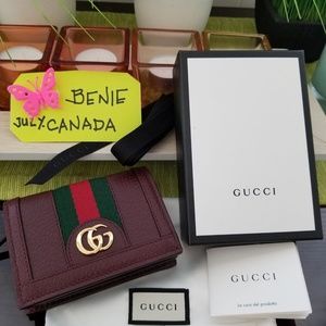 💐  GG Ophidia Card Case Wallet 💐 *SOLD!!!*